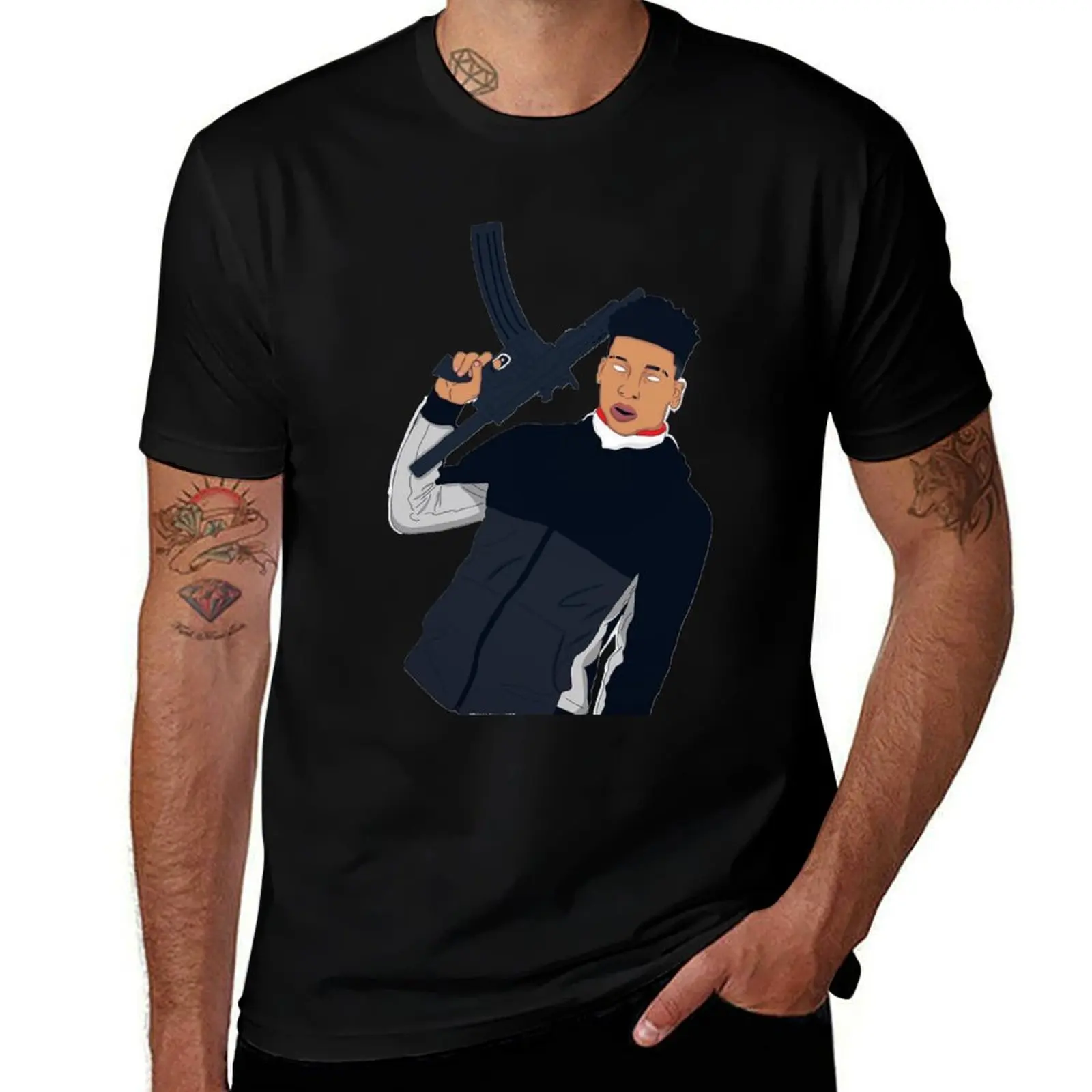 NLE choppa T-Shirt Classic Print Short Sleeve Shirt
NLE choppa T-Shirt Classic Print Short Sleeve Shirt