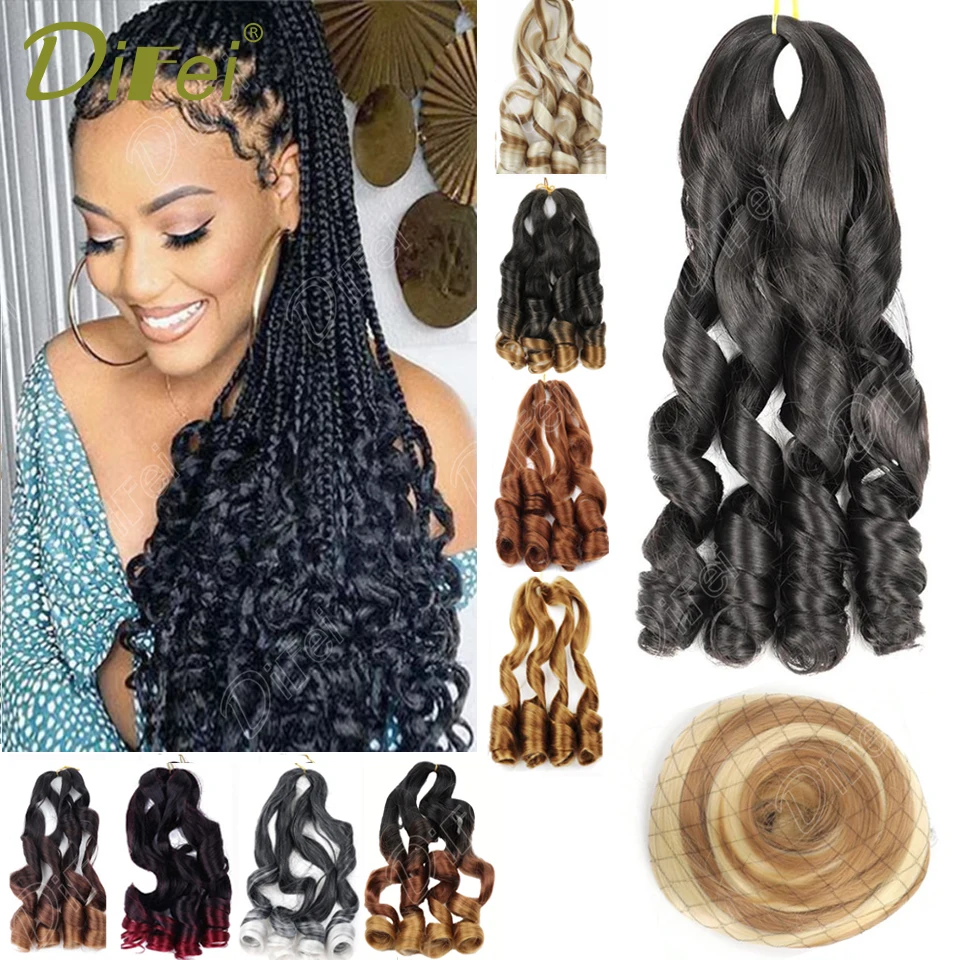 DIFEI Multicolor Braided Synthetic Wig Women's Fashion Daily Wavy Roll Irregular Mixed Color Chemical Fiber Crochet Hair
DIFEI Multicolor Braided Synthetic Wig Women's Fashion Daily Wavy Roll Irregular Mixed Color Chemical Fiber Crochet Hair