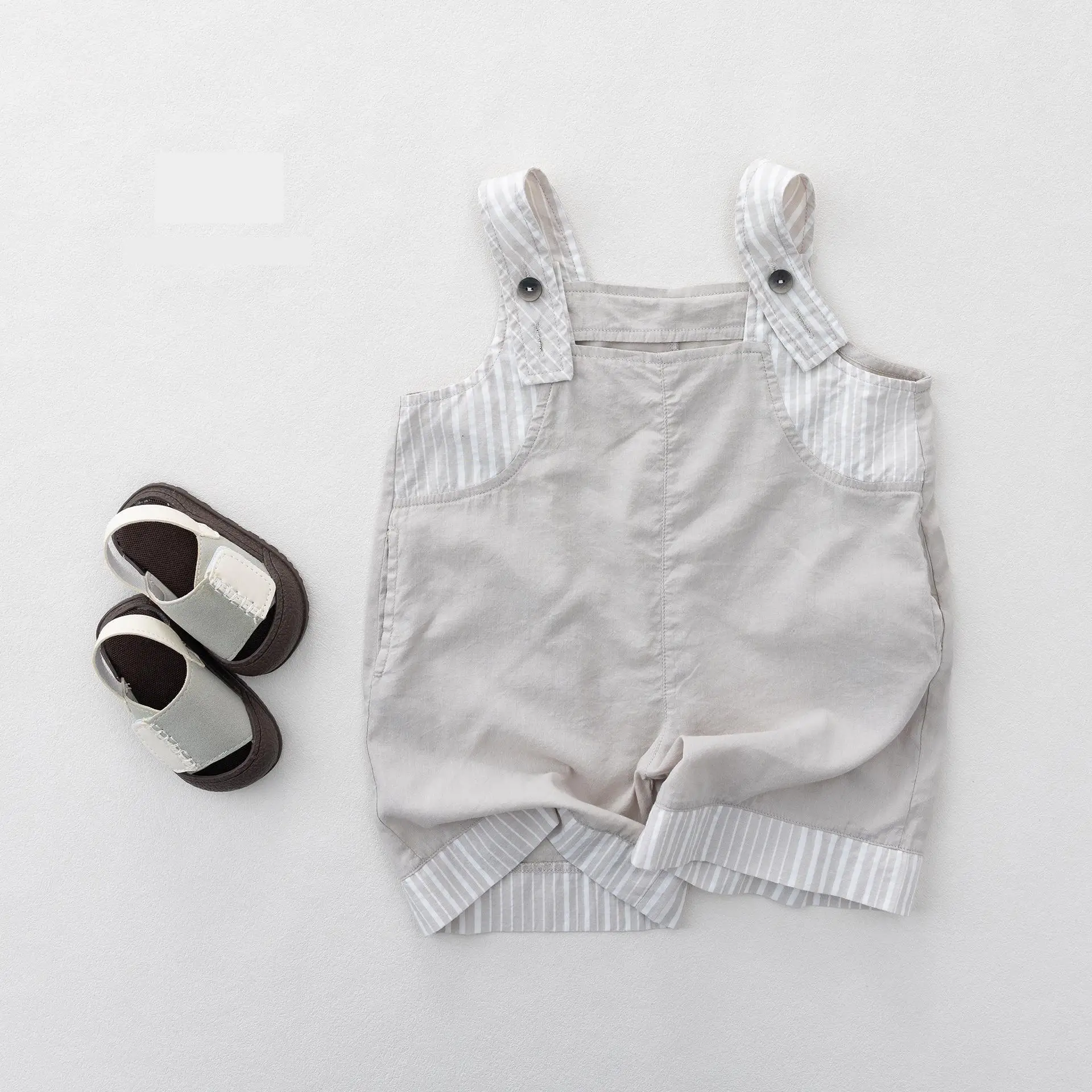 2026 Summer New Children Loose Striped Overalls Cute Boys Girls Strap Shorts Baby Thin Cotton Casual Pants Fashion Kids Clothes
2026 Summer New Children Loose Striped Overalls Cute Boys Girls Strap Shorts Baby Thin Cotton Casual Pants Fashion Kids Clothes