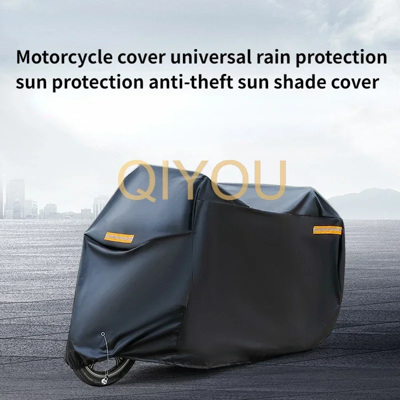 Motorcycle Sun Shield Electric Bicycle Rain Sun Protection Outdoor Motorcycle Anti-theft Rain Cover Universal Car Cover
Motorcycle Sun Shield Electric Bicycle Rain Sun Protection Outdoor Motorcycle Anti-theft Rain Cover Universal Car Cover