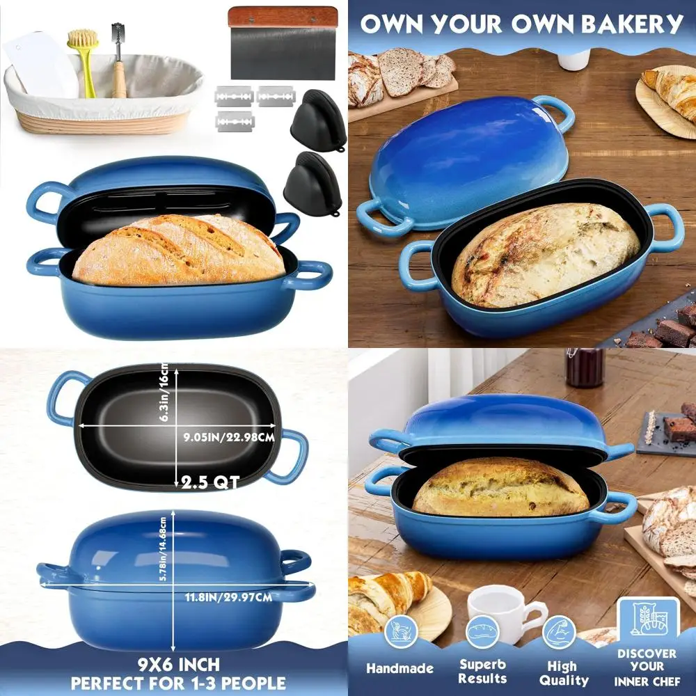 Чугунная форма для хлеба высотой 2,5 литра для домашней выпечки с корзиной для расстойки и принадлежности для выпечки
Чугунная форма для хлеба высотой 2,5 литра для домашней выпечки с корзиной для расстойки и принадлежности для выпечки