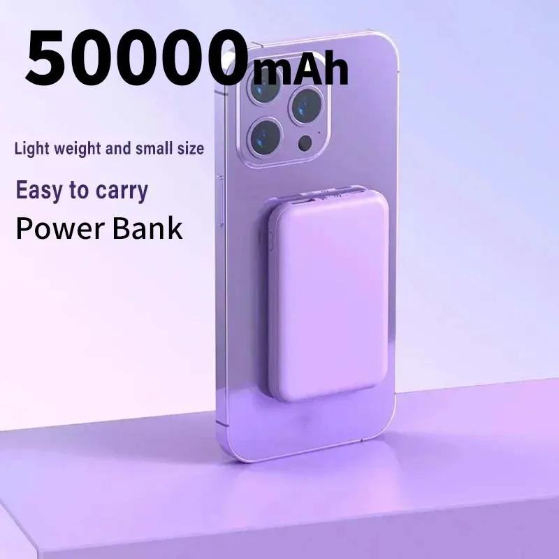 50000mAh High New xiaomi Wireless Power Bank Ultra-Thin Capacity Portable 22.5W Super Fast Charging For iPhone Samsung Huawei
50000mAh High New xiaomi Wireless Power Bank Ultra-Thin Capacity Portable 22.5W Super Fast Charging For iPhone Samsung Huawei