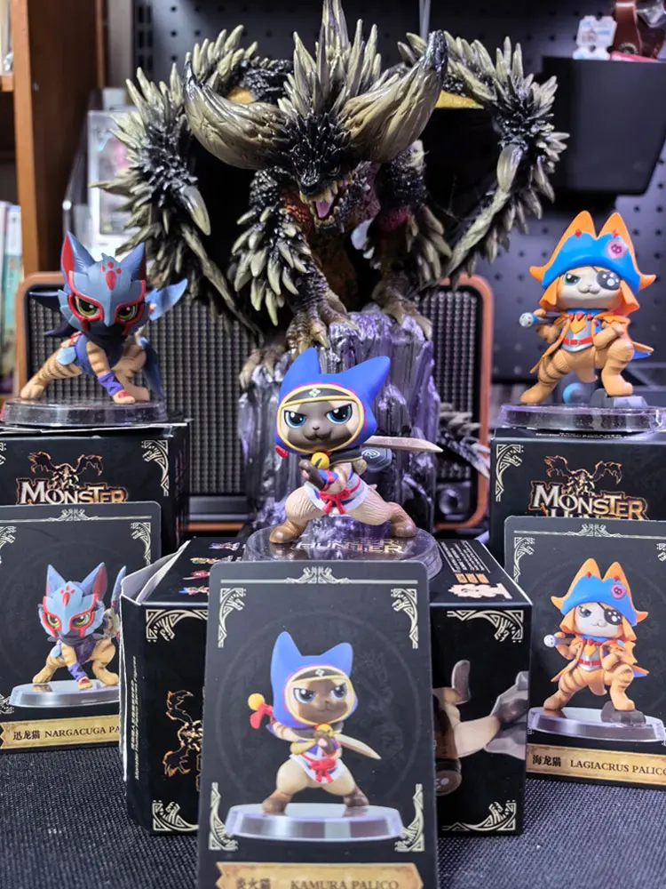 POP MART Monster Hunter Palico Series Blind Box Mystery Box Guess Bag Toys Doll Kawaii Anime Figure Desktop Ornaments Collection
POP MART Monster Hunter Palico Series Blind Box Mystery Box Guess Bag Toys Doll Kawaii Anime Figure Desktop Ornaments Collection