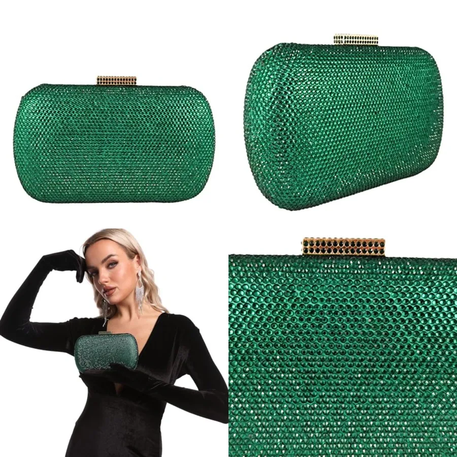 Boutique De FGG Mini Rhinestone Clutch Purse, Evening Bags and Clutches for Women Formal, Crystal Clutch Bag Wedding Handbags
Boutique De FGG Mini Rhinestone Clutch Purse, Evening Bags and Clutches for Women Formal, Crystal Clutch Bag Wedding Handbags
