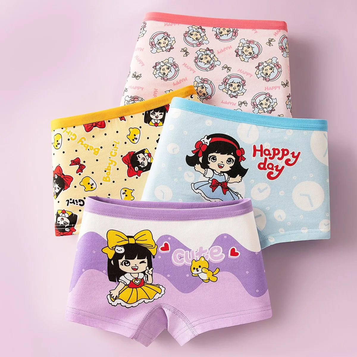 4 предмета, высококачественные хлопковые трусики для девочек, предназначенные для легкого ребенка, нижнее белье, милые боксеры принцессы с мультяшным принтом для девочек, шорты
4 предмета, высококачественные хлопковые трусики для девочек, предназначенные для легкого ребенка, нижнее белье, милые боксеры принцессы с мультяшным принтом для девочек, шорты
