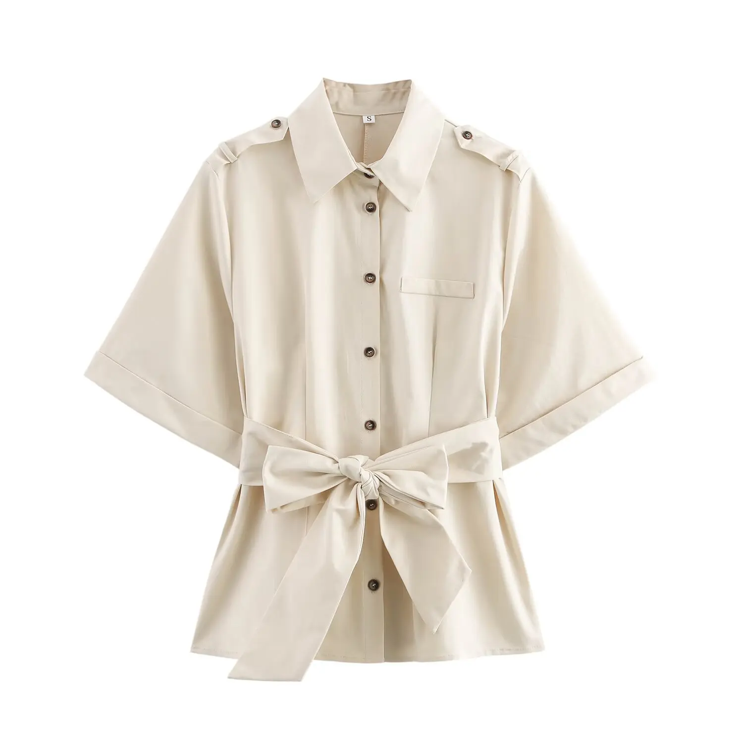 Women's spring new products, fashionable temperament, belt, trip strap decoration, age-reducing shirt commuting style
Women's spring new products, fashionable temperament, belt, trip strap decoration, age-reducing shirt commuting style