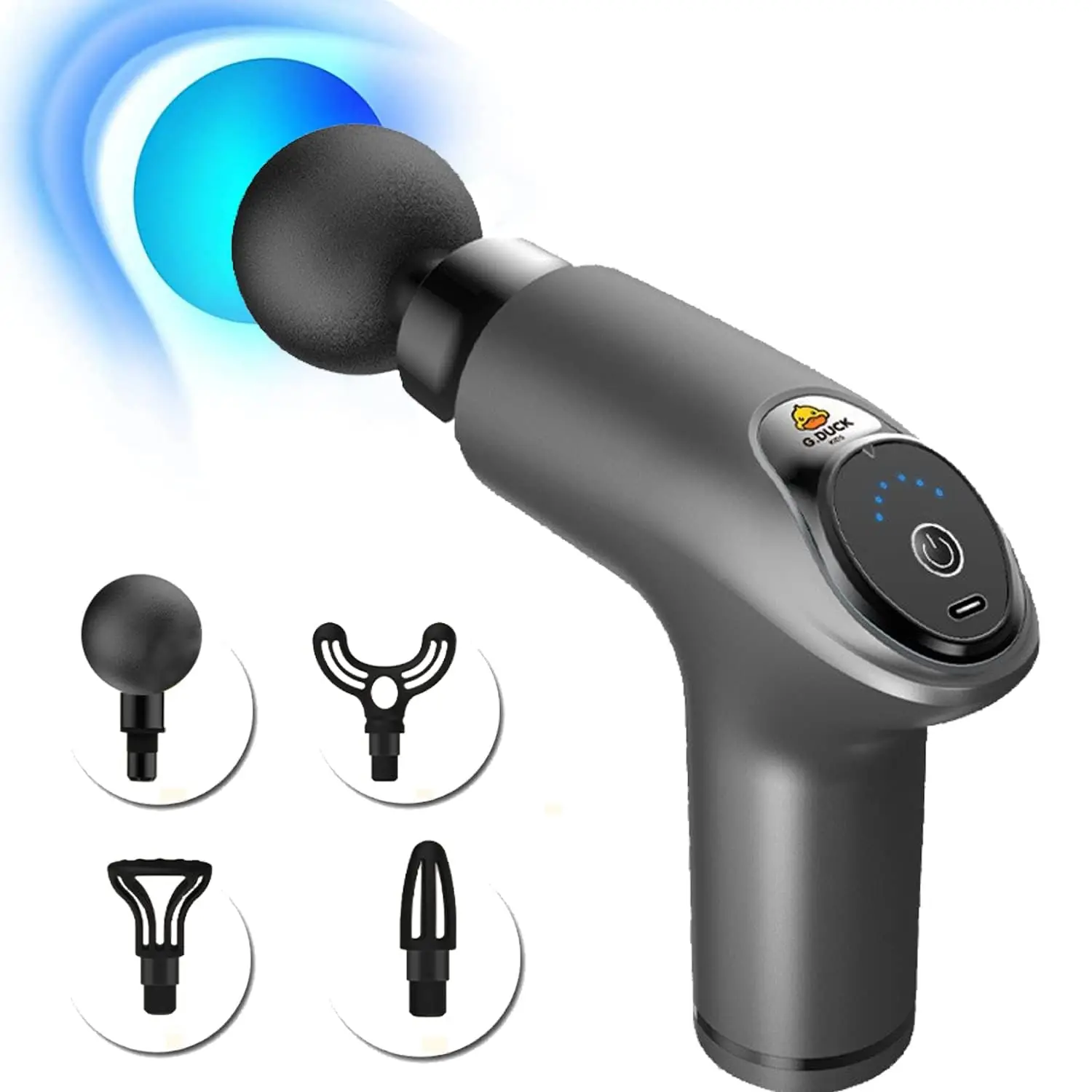 4-Head Fascia Gun Multi-Stage Massage Gym Muscle Relaxation Massage Equipment Portable Vibration Massager Muscle Pain Relief
4-Head Fascia Gun Multi-Stage Massage Gym Muscle Relaxation Massage Equipment Portable Vibration Massager Muscle Pain Relief