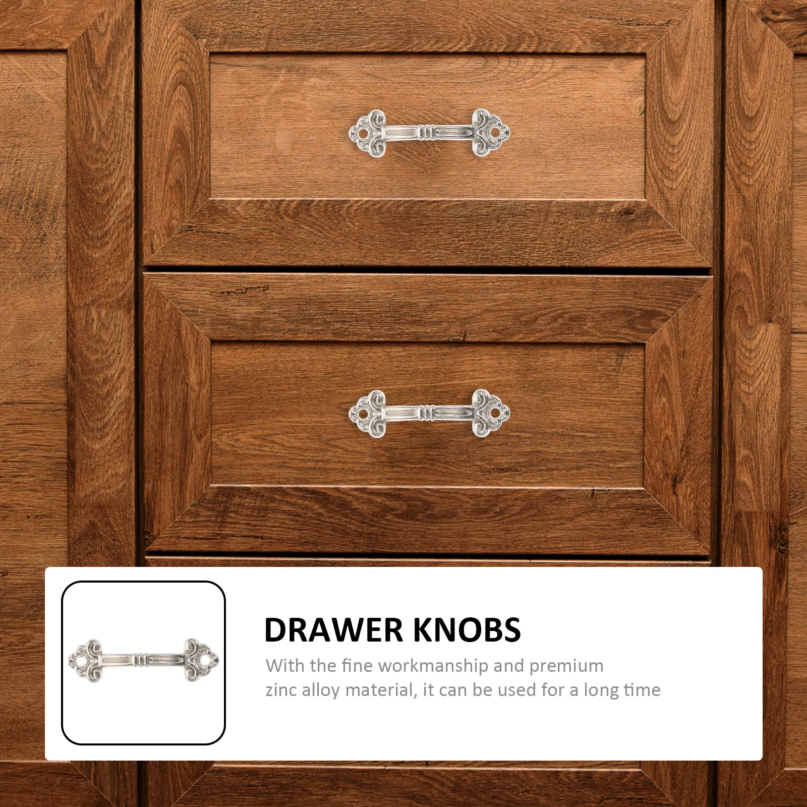 1 set Mini Decorative Cabinet Handles Decorative Knob 47x14 Silver Zinc Drawer Pulling Handles Alloy Sturdy Practical Hardware
1 set Mini Decorative Cabinet Handles Decorative Knob 47x14 Silver Zinc Drawer Pulling Handles Alloy Sturdy Practical Hardware