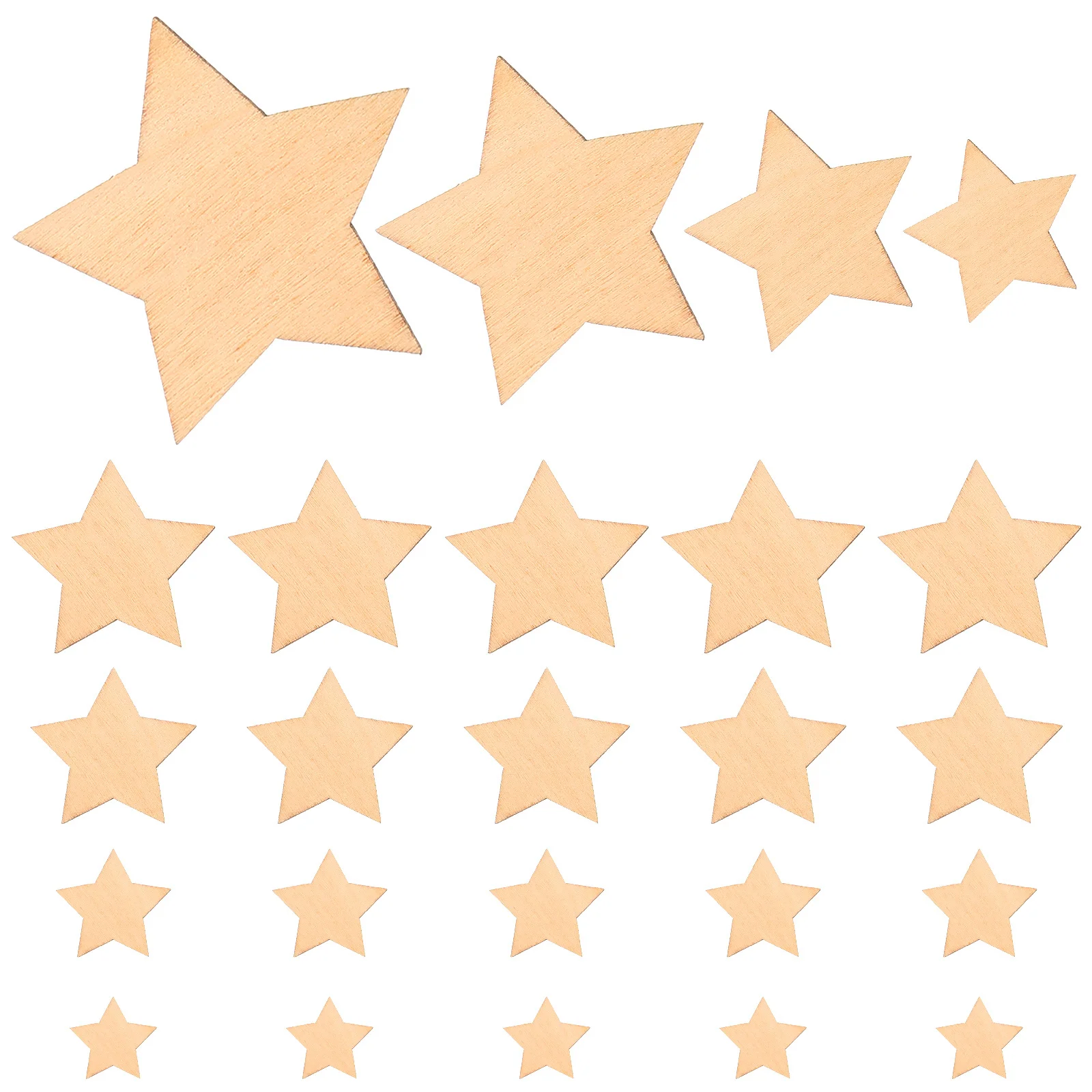 100Pcs Unfinished Wood Crafts Star Ornaments Natural Wood Color Assorted Size Suitable for DIY Scrapbooking Party Decoration
100Pcs Unfinished Wood Crafts Star Ornaments Natural Wood Color Assorted Size Suitable for DIY Scrapbooking Party Decoration