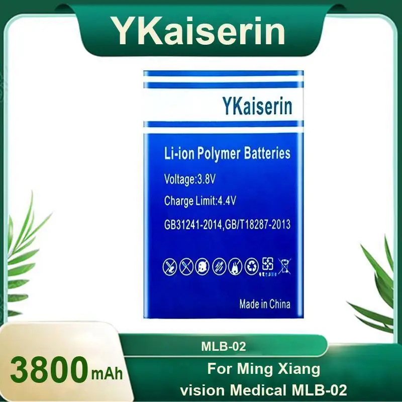 3800Mah High-Capacity Long Lasting For Ming Xiang Vision Medical Mlb-02 - Related Device Battery
3800Mah High-Capacity Long Lasting For Ming Xiang Vision Medical Mlb-02 - Related Device Battery