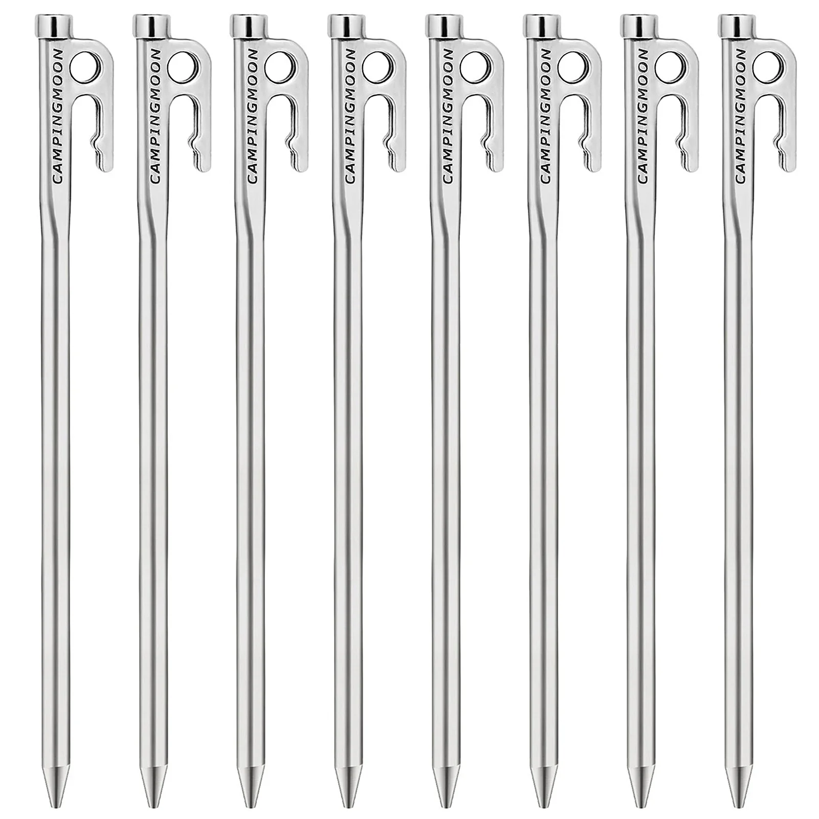 Be suitable for Heavy Duty Steel Tent Stakes Pegs with Hook and Hole Design for Outdoor Backpacking Camping Tent
Be suitable for Heavy Duty Steel Tent Stakes Pegs with Hook and Hole Design for Outdoor Backpacking Camping Tent