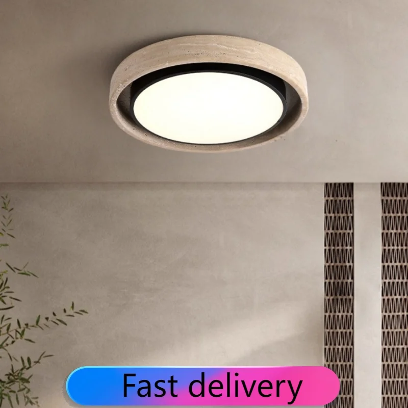 Nordic Modern Round Iron LED Ceiling Light Fixture Yellow Travertine Flush Mount Plafond Lamp for Dining Room Balcony Corridor
Nordic Modern Round Iron LED Ceiling Light Fixture Yellow Travertine Flush Mount Plafond Lamp for Dining Room Balcony Corridor