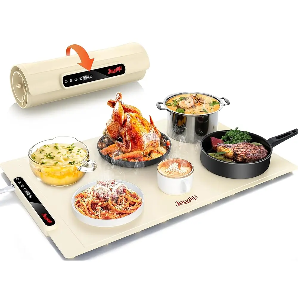Food Warming Mat 24X16 Hes, Electric Warming Tray With 7 Temps, Foldable Food Warmer For Parties, Buffets, Family Gatherings,
Food Warming Mat 24X16 Hes, Electric Warming Tray With 7 Temps, Foldable Food Warmer For Parties, Buffets, Family Gatherings,