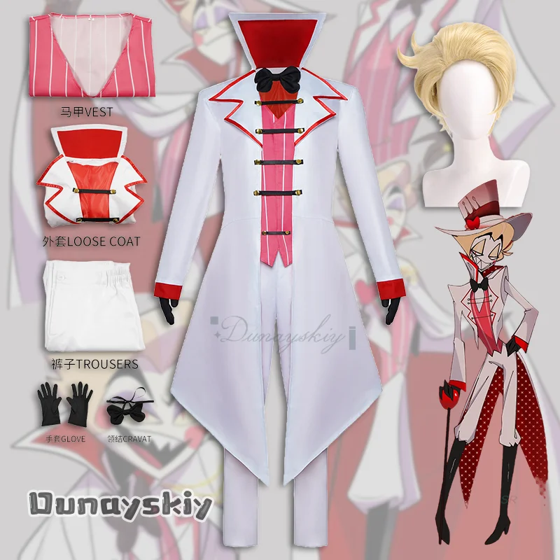 {Dream ZS}Lucifer Devil Cosplay Costume Anime Hotel Fancy Tailcoat Uniform Full Set Adult Men kids Halloween Vampire Suit
{Dream ZS}Lucifer Devil Cosplay Costume Anime Hotel Fancy Tailcoat Uniform Full Set Adult Men kids Halloween Vampire Suit