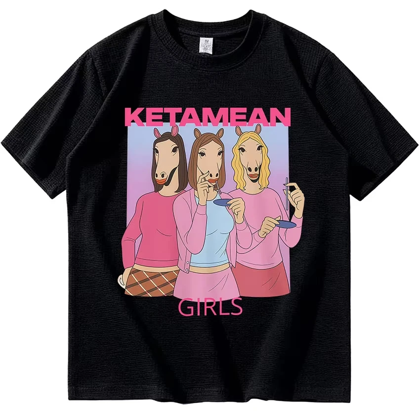 Funny Ketamean Girls Mean Graphic T-shirt Men Women Fashion Harajuku Clothing T-shirts Y2K Vintage Oversized Short Sleeve TShirt
Funny Ketamean Girls Mean Graphic T-shirt Men Women Fashion Harajuku Clothing T-shirts Y2K Vintage Oversized Short Sleeve TShirt