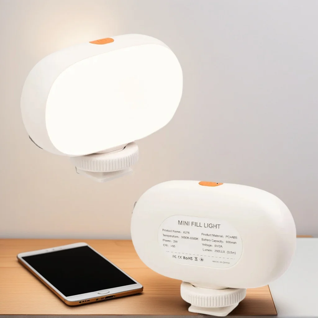  Мини-светодиодный заполняющий светильник для сотового телефона и камеры — портативный мягкий свет емкостью 600 мАч для видеоконференций и селфи
Мини-светодиодный заполняющий светильник для сотового телефона и камеры — портативный мягкий свет емкостью 600 мАч для видеоконференций и селфи 