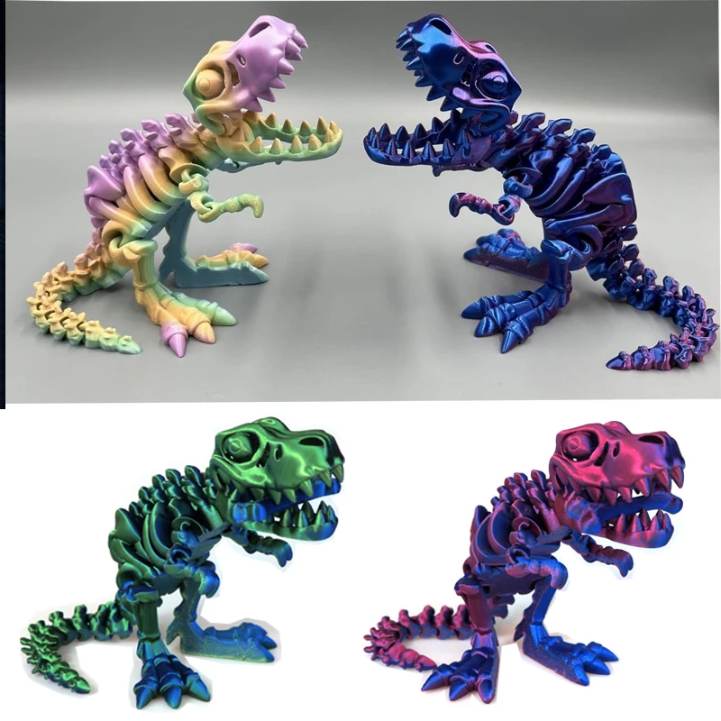 2024 Dragon Movable Joint Decoration Toy Can Stand Big-mouth Dinosaur Model Tyrannosaurus Rex Fossil Dragon 3D Printing Skull
2024 Dragon Movable Joint Decoration Toy Can Stand Big-mouth Dinosaur Model Tyrannosaurus Rex Fossil Dragon 3D Printing Skull