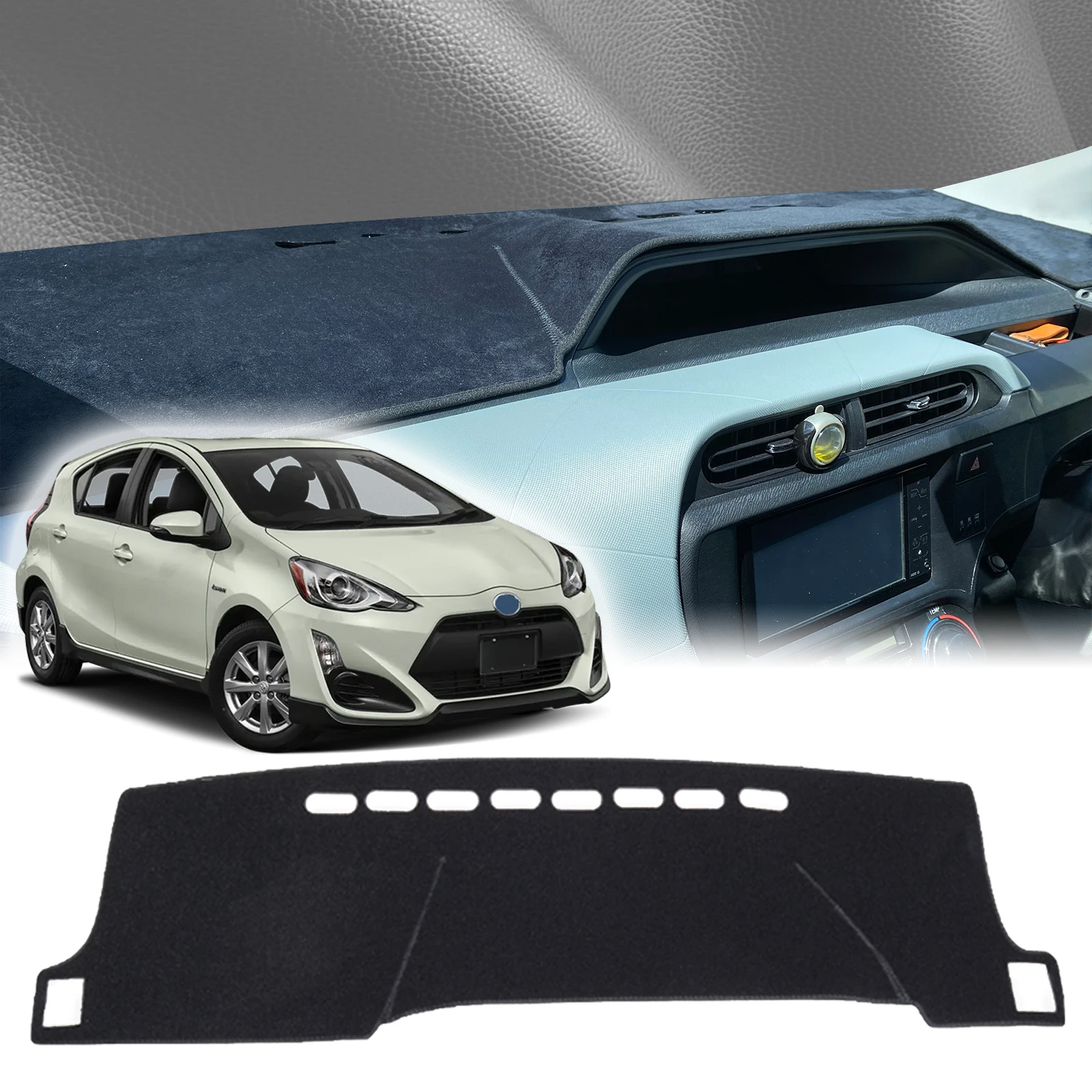 fit for Toyota Prius C Aqua 2012 2013 2014-2019 Car Accessories Protective Carpet Dashmat Dashboard Cover Pad DashMat Sunshade
fit for Toyota Prius C Aqua 2012 2013 2014-2019 Car Accessories Protective Carpet Dashmat Dashboard Cover Pad DashMat Sunshade