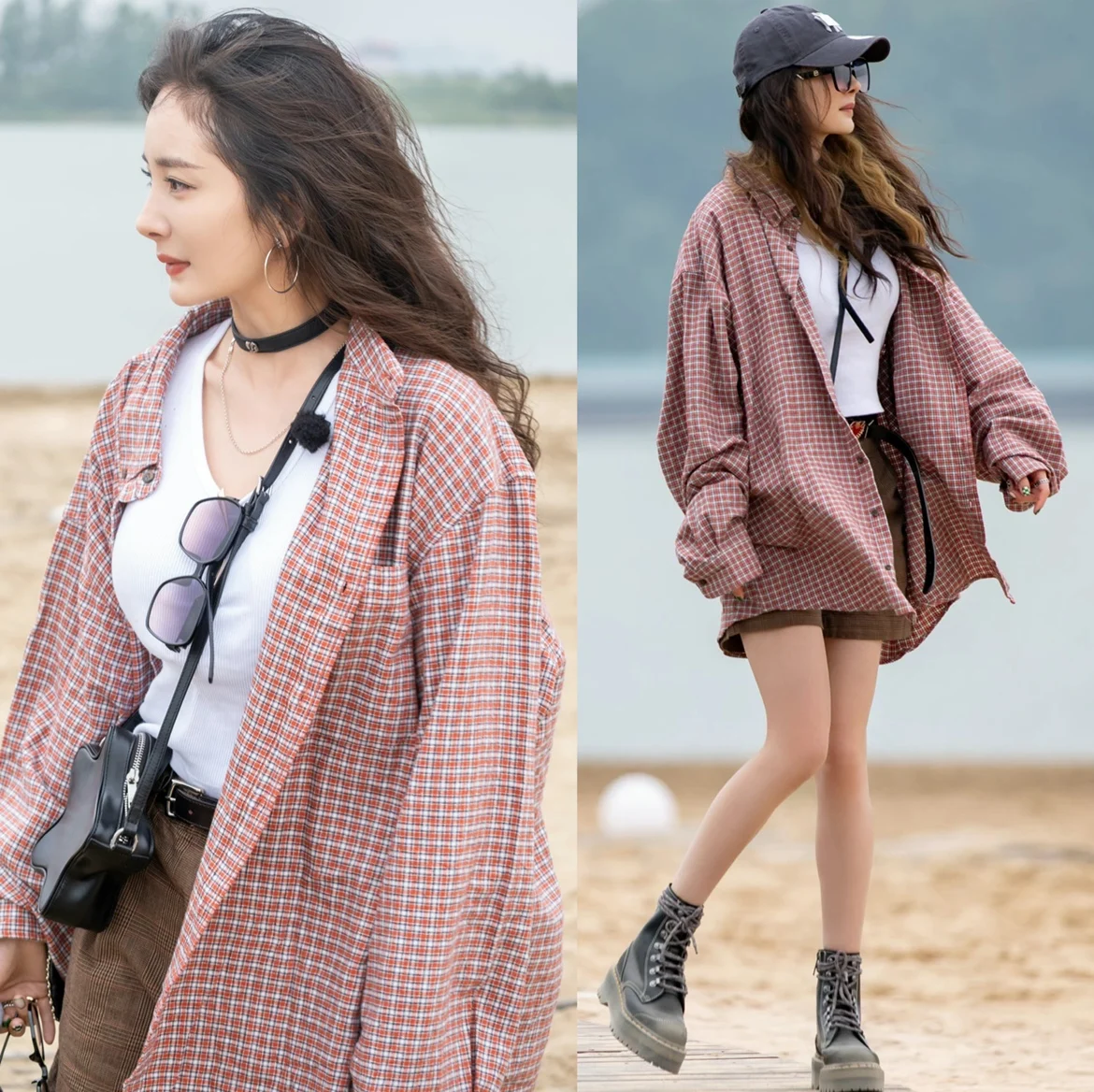 Loose Long Sleeve Plaid Pink Shirt EXJR Collar Button Detail Regular Length Pure Color Women's Casual Fashion Spring Autumn
Loose Long Sleeve Plaid Pink Shirt EXJR Collar Button Detail Regular Length Pure Color Women's Casual Fashion Spring Autumn