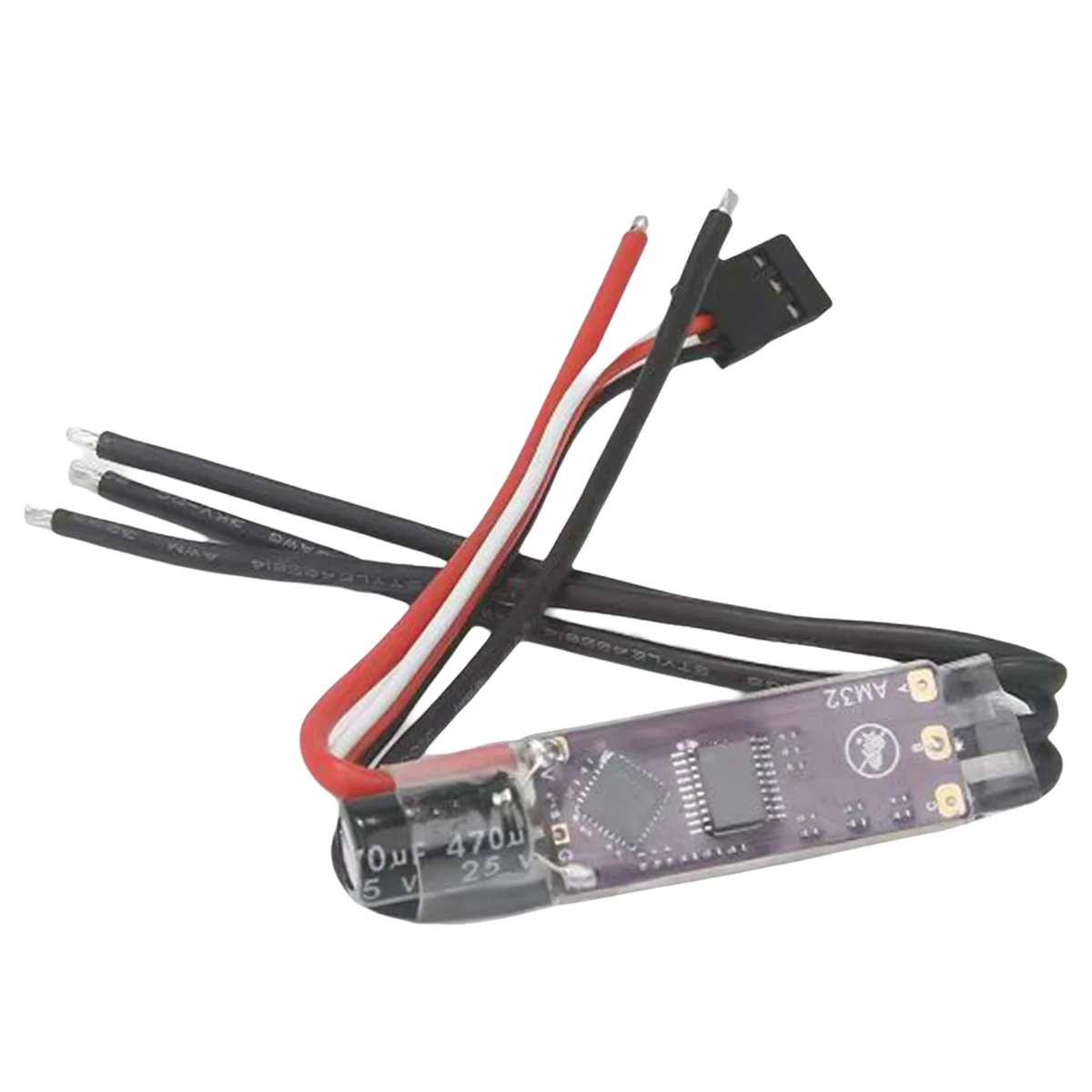 Retails AM32 32-Bit ESC 2-4S Enhanced Version 40A Speed Controller with 5V2A BEC Module for RC Crawler Drone Brushless Motors
Retails AM32 32-Bit ESC 2-4S Enhanced Version 40A Speed Controller with 5V2A BEC Module for RC Crawler Drone Brushless Motors