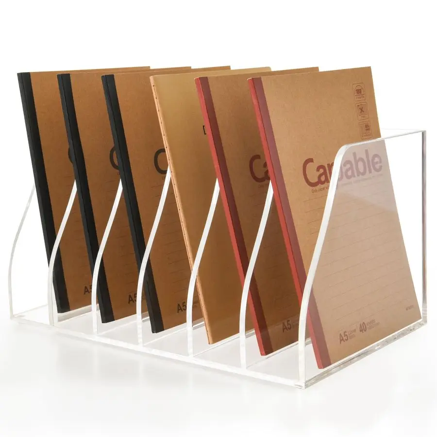 Органайзер для журналов и документов, 6 вертикальных отделений, прозрачная подставка для папок, для офиса, дома, учебных заведений
Органайзер для журналов и документов, 6 вертикальных отделений, прозрачная подставка для папок, для офиса, дома, учебных заведений