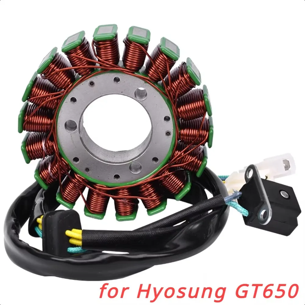 Motorcycle Generator Magneto Stator Coil Parts 32101HN9101 for Hyosung GT650 GT650R GV650 Carb GT 650 2005-2017
Motorcycle Generator Magneto Stator Coil Parts 32101HN9101 for Hyosung GT650 GT650R GV650 Carb GT 650 2005-2017