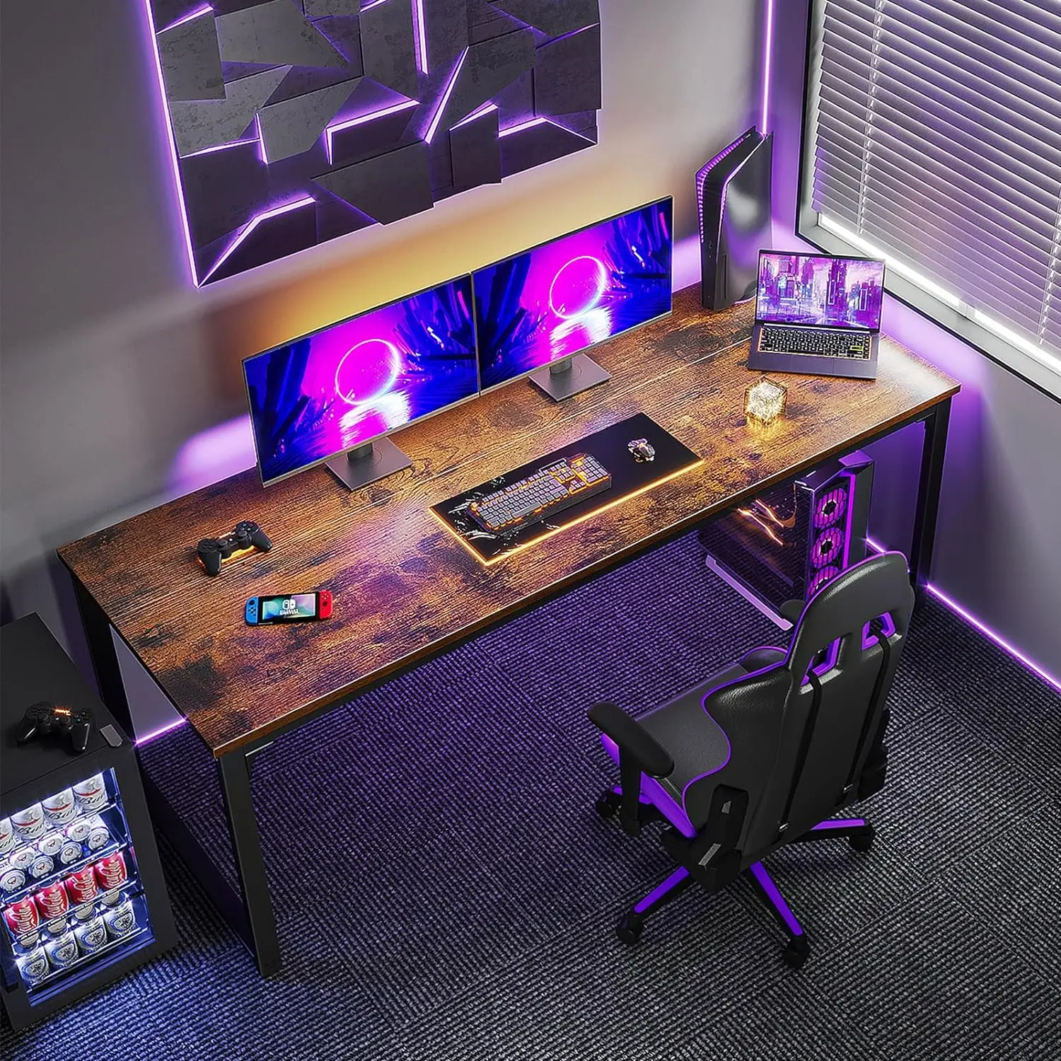 71 Inch Computer Desk, Executive Desk for Home Office, Study Student Writing Desk
71 Inch Computer Desk, Executive Desk for Home Office, Study Student Writing Desk
