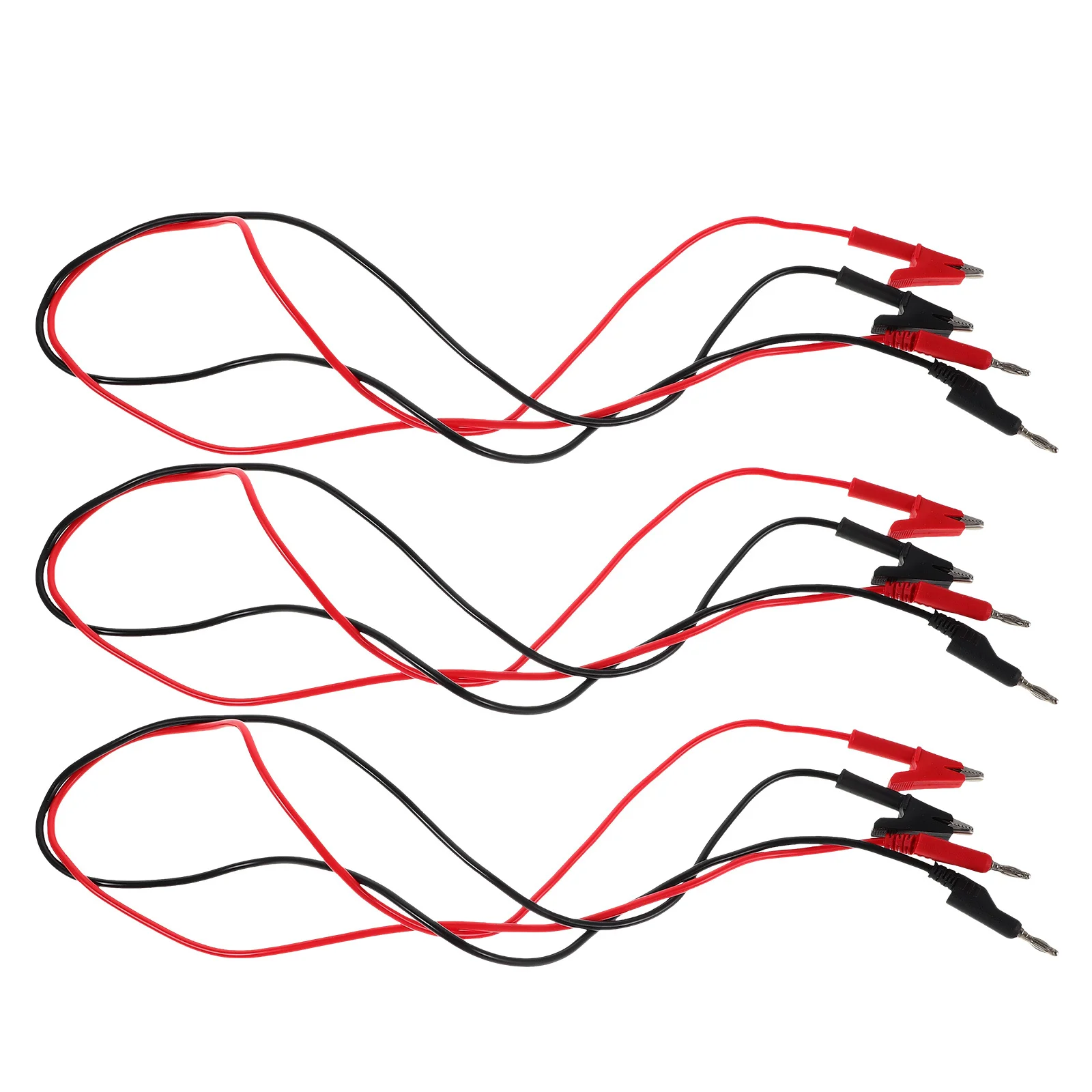 6Pcs Precision Stabilized Test Cables Banana Plug Alligator Clips Electrical Testing Leads for Power Output Test Probe Lead Wire
6Pcs Precision Stabilized Test Cables Banana Plug Alligator Clips Electrical Testing Leads for Power Output Test Probe Lead Wire