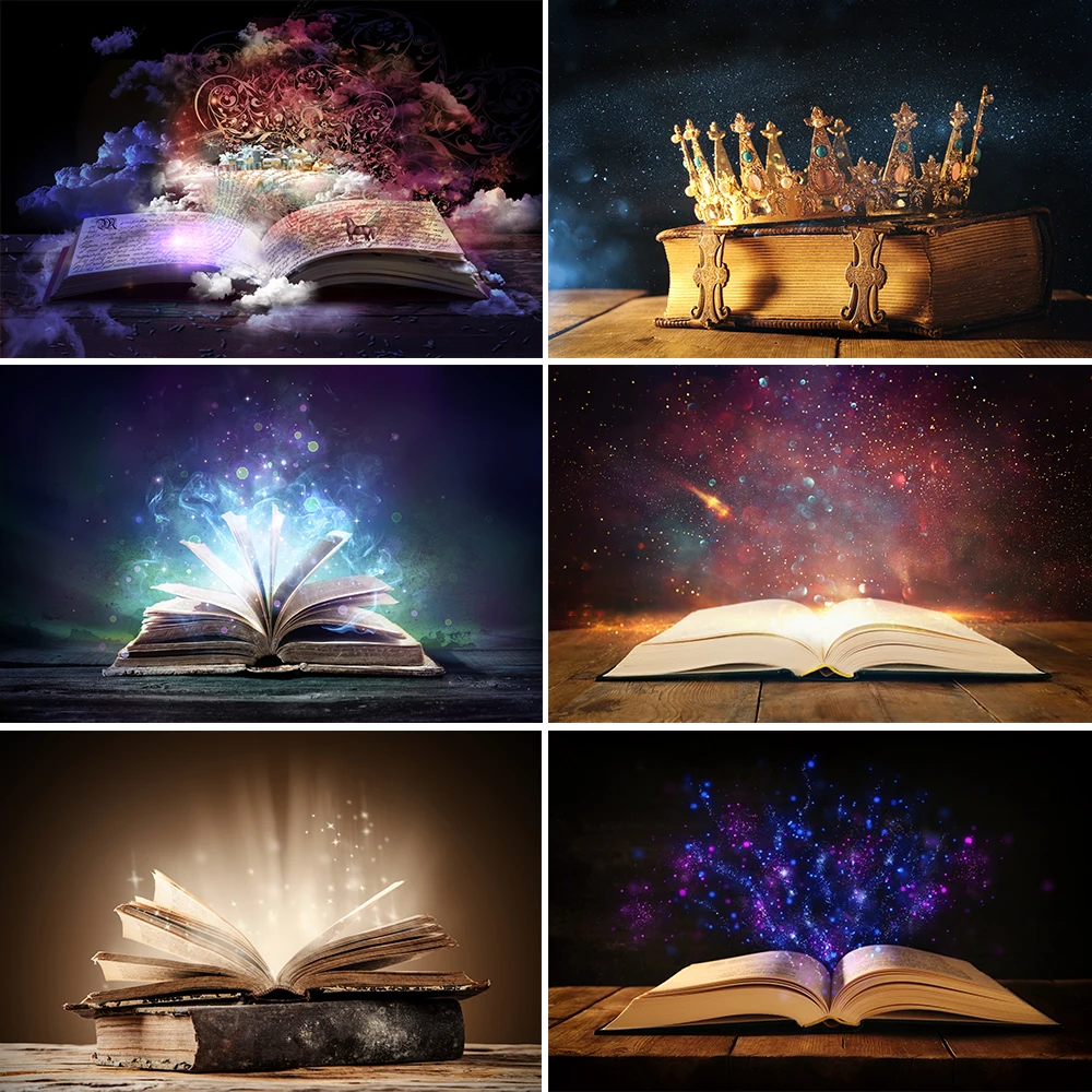 Bonvvie Photography Backdrop Fantastic Magic Book Birthday Party Decor Newborn Baby Children Portrait Background Photo Studio
Bonvvie Photography Backdrop Fantastic Magic Book Birthday Party Decor Newborn Baby Children Portrait Background Photo Studio
