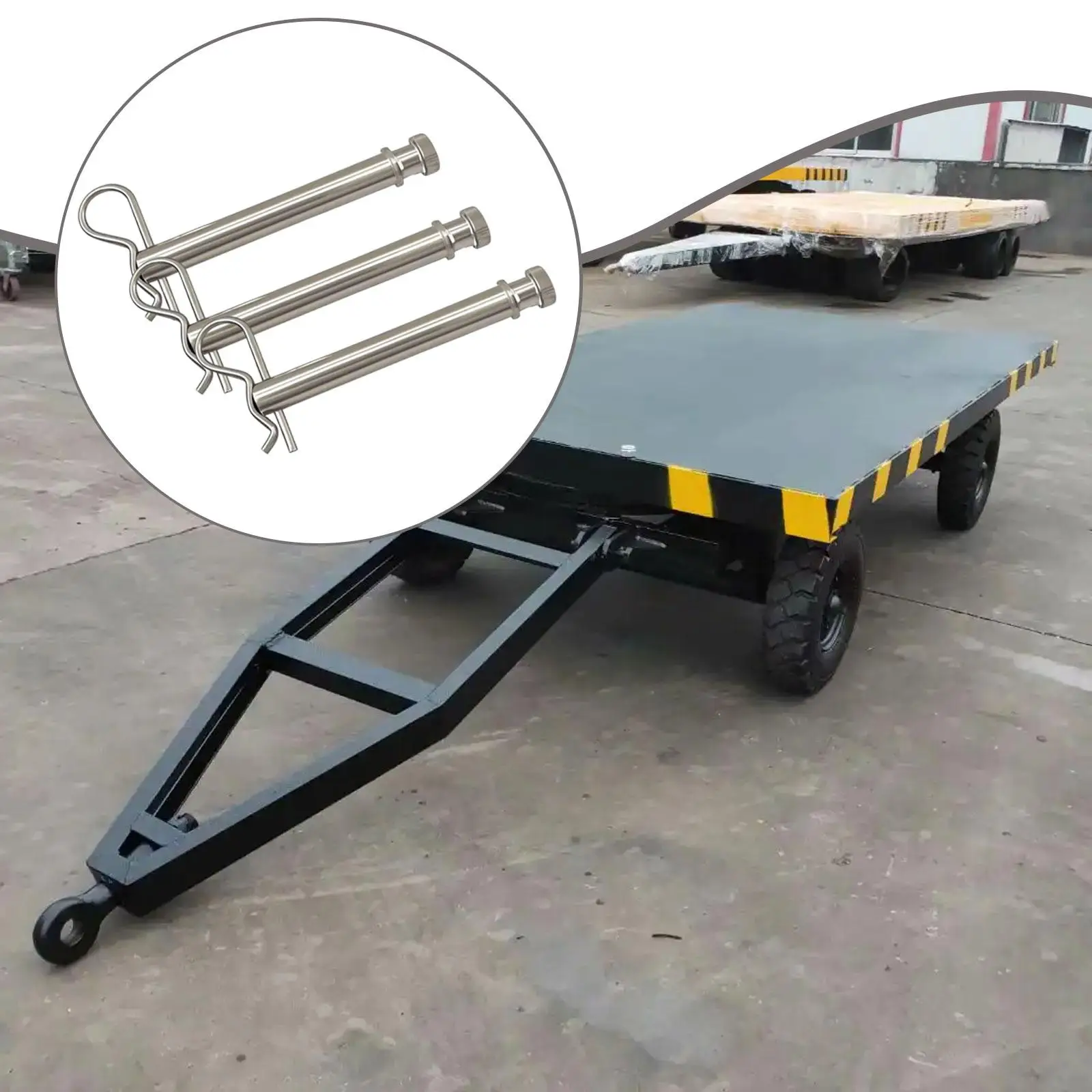 3 Pieces Trailer Hitch Pin and Clip for TS10055B TS10037C Farm Tools
3 Pieces Trailer Hitch Pin and Clip for TS10055B TS10037C Farm Tools