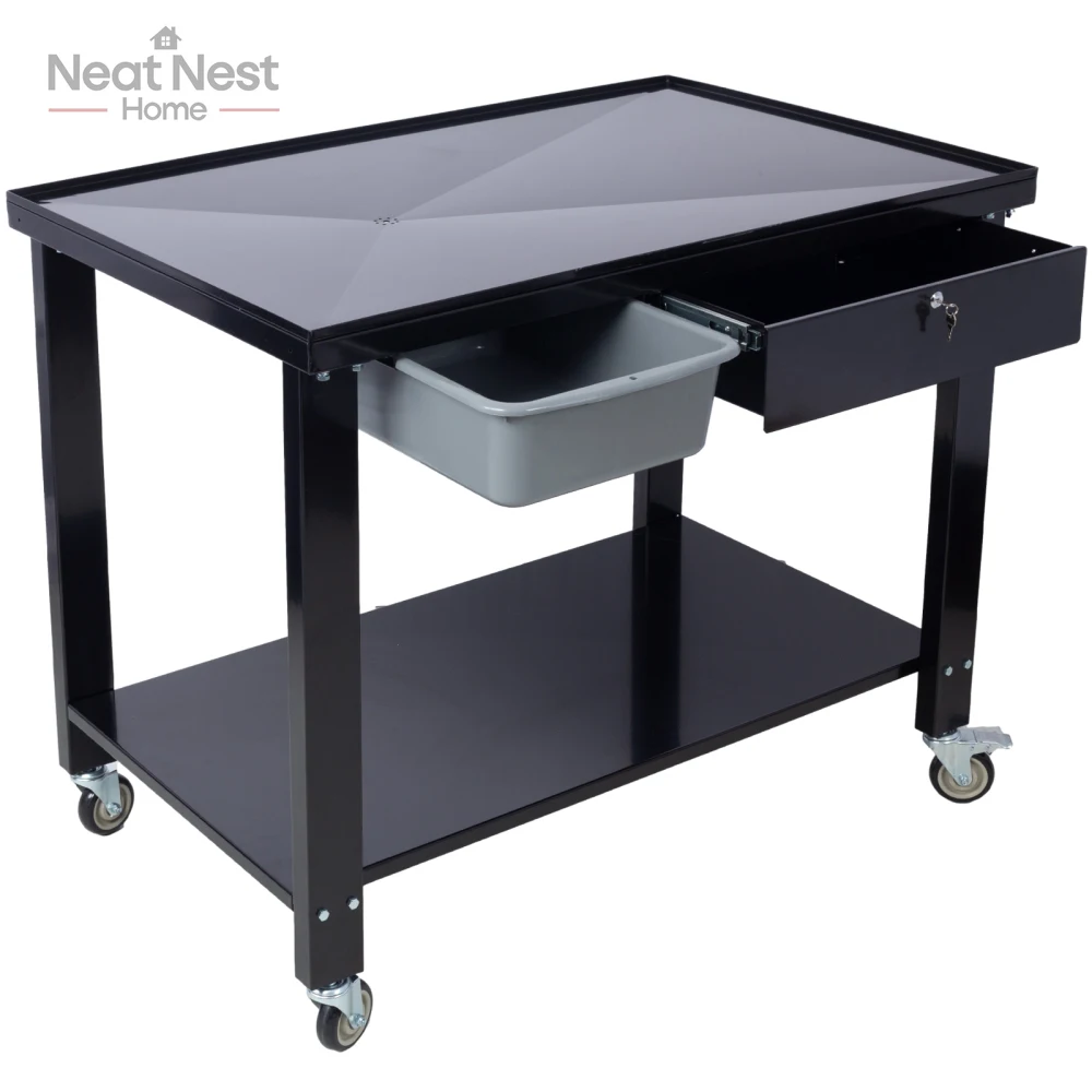 Transmission Teardown Work Station 1/2 Ton Capacity, Sloping Drain Table ,Locking Drawer Removable Drain Basin,4 Caster Wheels
Transmission Teardown Work Station 1/2 Ton Capacity, Sloping Drain Table ,Locking Drawer Removable Drain Basin,4 Caster Wheels
