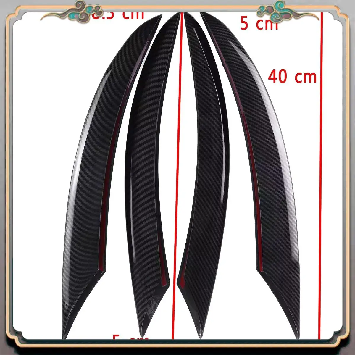 A73Q-4Pcs Carbon Fiber Car Front Bumper Spoiler Fog Lamp Grille Trim Cover For Mercedes-Benz C-Class C200 C260 W205 2019+
A73Q-4Pcs Carbon Fiber Car Front Bumper Spoiler Fog Lamp Grille Trim Cover For Mercedes-Benz C-Class C200 C260 W205 2019+