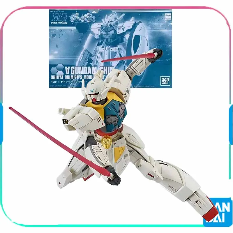 Bandai Original GUNDAM HG Series SHINYA SHIMIZS MOBILE SUIT Anime Action Figure Assembly Model Toys Collectible Model Ornaments
Bandai Original GUNDAM HG Series SHINYA SHIMIZS MOBILE SUIT Anime Action Figure Assembly Model Toys Collectible Model Ornaments