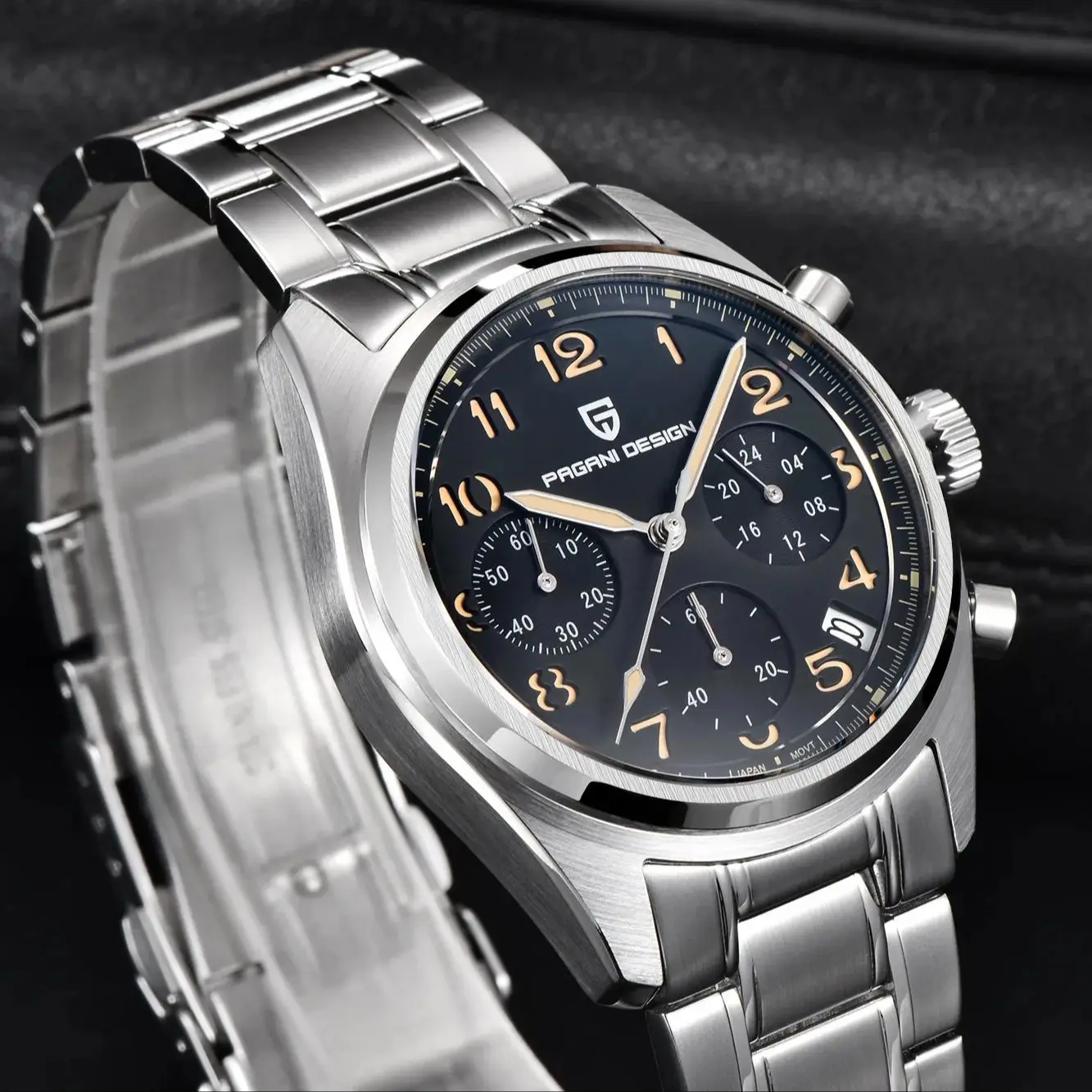 PAGANI DESIGN 2025 Новые модные мужские кварцевые часы с сапфировым стеклом из нержавеющей стали C3 Ночник 10 бар Водонепроницаемые reloj hombre 
PAGANI DESIGN 2025 Новые модные мужские кварцевые часы с сапфировым стеклом из нержавеющей стали C3 Ночник 10 бар Водонепроницаемые reloj hombre