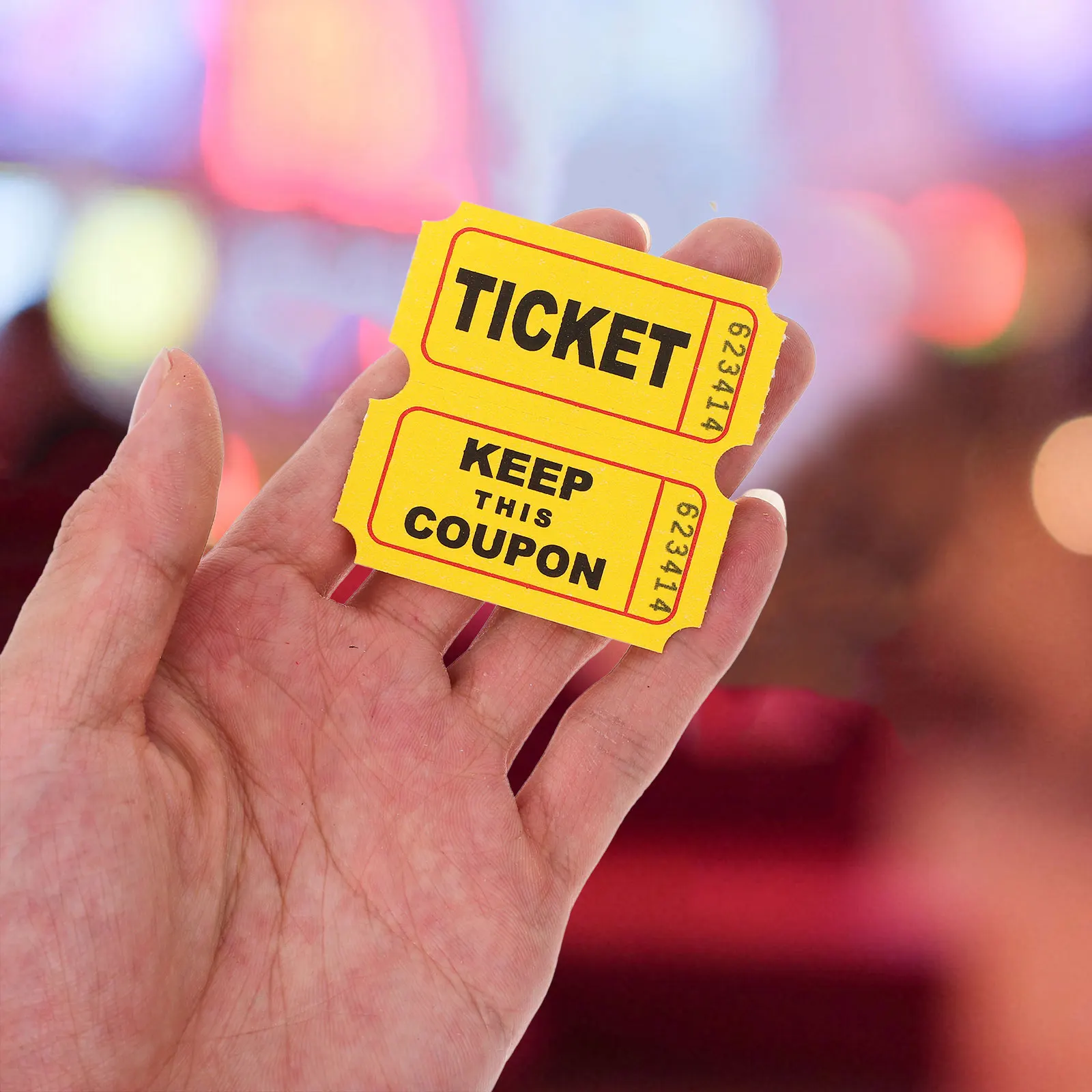 600 pcs Lottery Draw Tickets Paper Raffle Tickets Events Colored Carnival Gaming Accessories Home Daily Use
600 pcs Lottery Draw Tickets Paper Raffle Tickets Events Colored Carnival Gaming Accessories Home Daily Use