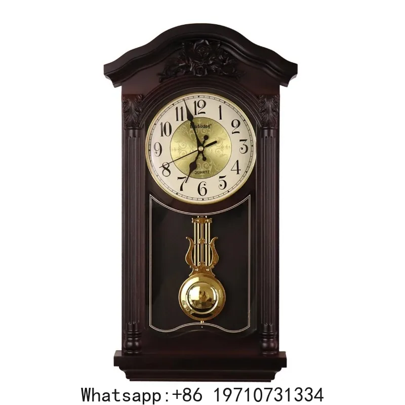 Chinese Large 3D Wall Clock Vintage Living Room European Pendulum Clock Wall Luxury Antique Retro Pendule Mural Loft Decor SC322
Chinese Large 3D Wall Clock Vintage Living Room European Pendulum Clock Wall Luxury Antique Retro Pendule Mural Loft Decor SC322