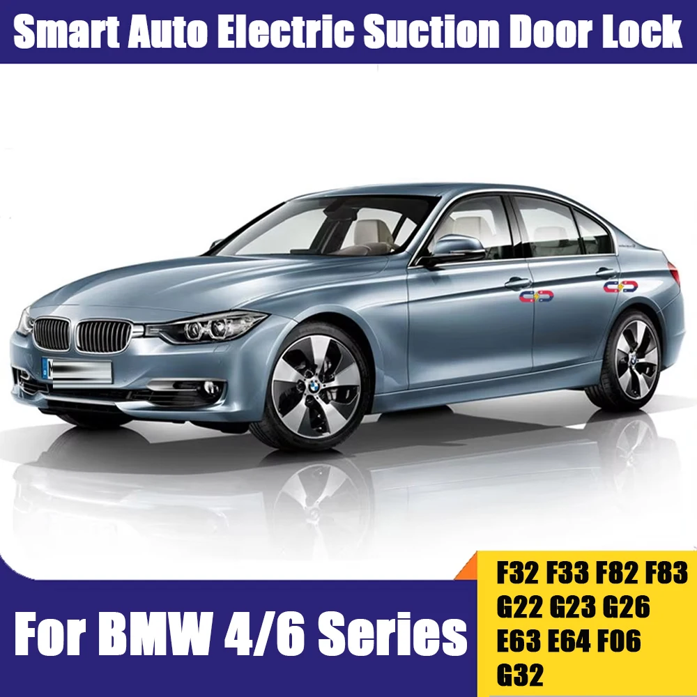 Умный автоматический электрический всасывающий дверной замок для BMW 4/6 серии IX3 I4 G22 G32 F32 F06 Soft Close Door Super Silence Автомобильная дверь
Умный автоматический электрический всасывающий дверной замок для BMW 4/6 серии IX3 I4 G22 G32 F32 F06 Soft Close Door Super Silence Автомобильная дверь