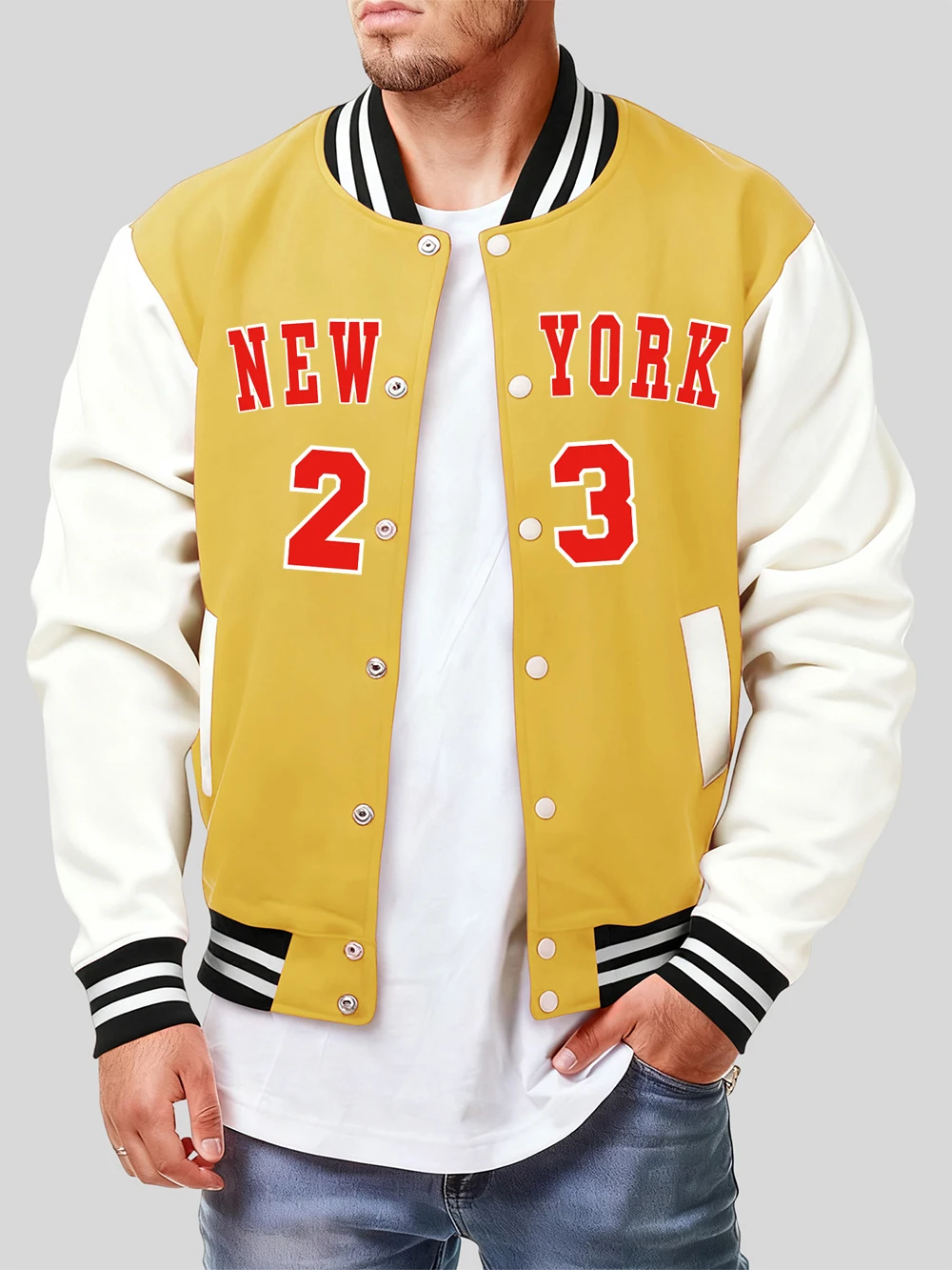 New York 23 Printing Baseball Coat Men Winter Fleece Warm Cotton Jackets Hip Hop Pocket Sportswear Basics Loose Male Clothes
New York 23 Printing Baseball Coat Men Winter Fleece Warm Cotton Jackets Hip Hop Pocket Sportswear Basics Loose Male Clothes