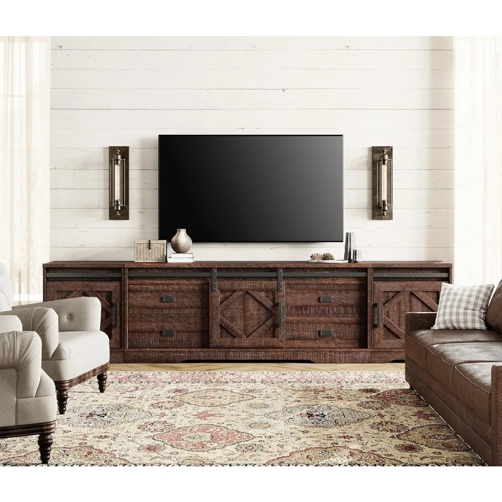 TV Stand, Media Entertainment Center Console Table with Oversize Drawers and Adjustable Shelf, TV Stand
TV Stand, Media Entertainment Center Console Table with Oversize Drawers and Adjustable Shelf, TV Stand