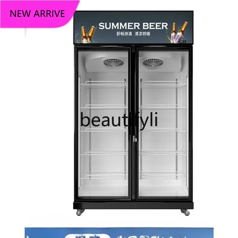 E Display Cabinet Refrigerated Fresh-keeping Cabinet Refrigerator Commercial Store Freezer Air-cooled Double Door Glass Door
E Display Cabinet Refrigerated Fresh-keeping Cabinet Refrigerator Commercial Store Freezer Air-cooled Double Door Glass Door