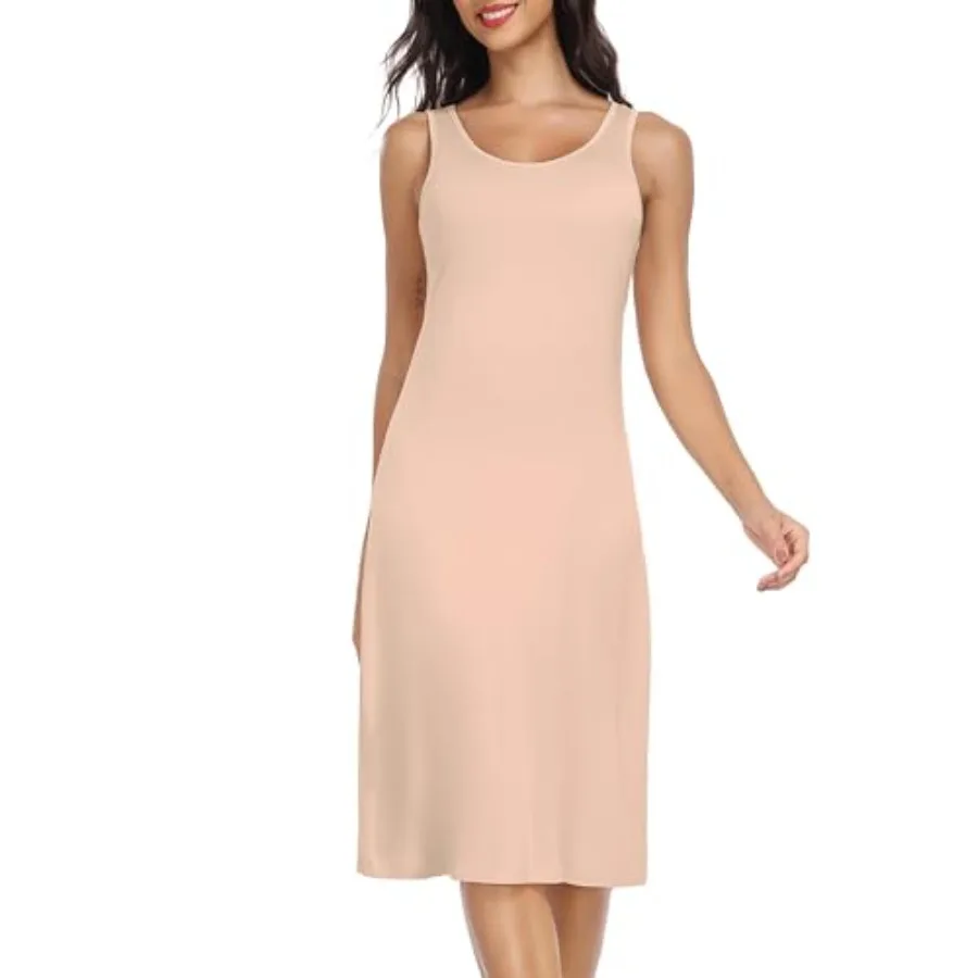 Lovasy Full Slip for Women Under Dress Long Wide Straps Slips Sleeveless Tank Tops Dresses Nightgown S-3XL
Lovasy Full Slip for Women Under Dress Long Wide Straps Slips Sleeveless Tank Tops Dresses Nightgown S-3XL
