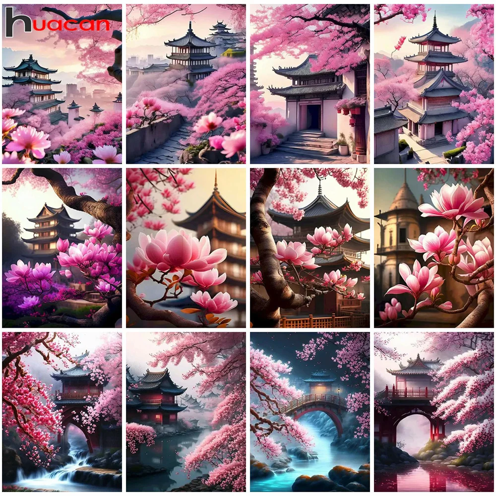 Huacan DIY Diamond Mosaic Landscape Full 5D Painting House Flower Art Rhinestone Pictures Set Home Decor
Huacan DIY Diamond Mosaic Landscape Full 5D Painting House Flower Art Rhinestone Pictures Set Home Decor