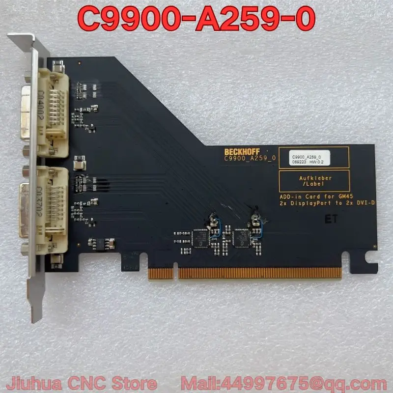 Second-hand C9900-A259-0 acquisition card function test is normal 
Second-hand C9900-A259-0 acquisition card function test is normal