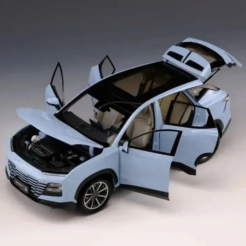 1:18 оригинальная модель автомобиля JETOUR Dasheng, имитация внедорожника, модель автомобиля из сплава
1:18 оригинальная модель автомобиля JETOUR Dasheng, имитация внедорожника, модель автомобиля из сплава