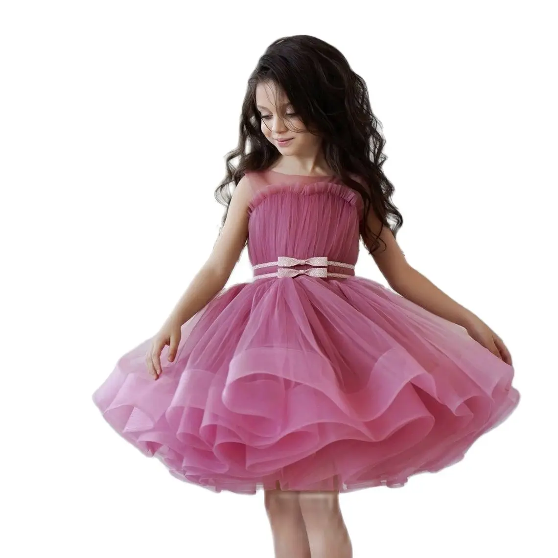 Pink Flower Girl Dresses Sash Bow Knee Length Little Girl Wedding Dress Communion Dresses Birthday Photoshoot Gowns
Pink Flower Girl Dresses Sash Bow Knee Length Little Girl Wedding Dress Communion Dresses Birthday Photoshoot Gowns