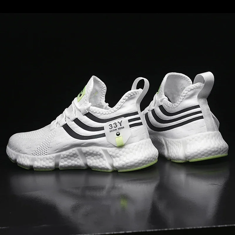 Non-slip Classic Sports Casual White Shoes Men's Sneakers Mesh Breathable Running Shoes Male Light Women Couple Tenis Masculino
Non-slip Classic Sports Casual White Shoes Men's Sneakers Mesh Breathable Running Shoes Male Light Women Couple Tenis Masculino
