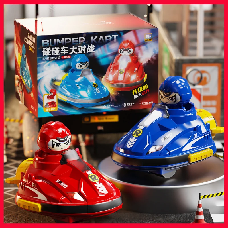 Remote Control Bumper Car Two Person Battle Parent-Child Interaction Bumper Car Children Collision Drift Ejection Toy Gift
Remote Control Bumper Car Two Person Battle Parent-Child Interaction Bumper Car Children Collision Drift Ejection Toy Gift