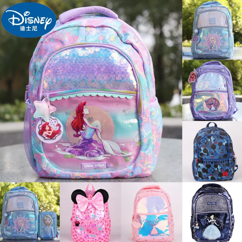 Оригинальный школьный рюкзак Disney, ракушка русалки, Эльзы, канцелярские принадлежности, рюкзак для учеников, женский, подарок на Рождество
Оригинальный школьный рюкзак Disney, ракушка русалки, Эльзы, канцелярские принадлежности, рюкзак для учеников, женский, подарок на Рождество