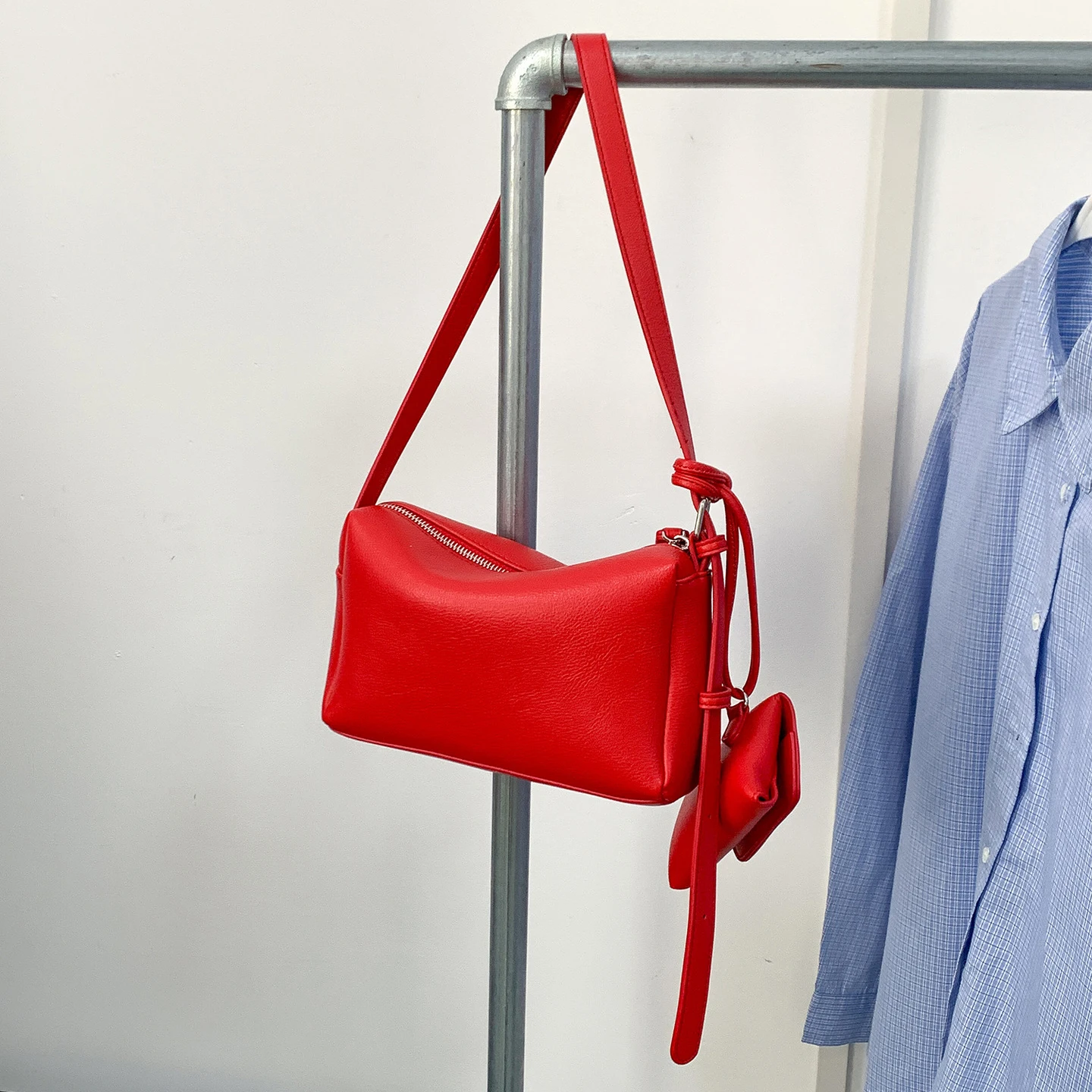 New Small Square Bag With Coin Purse Bag Fashion Versatile Underarm Women's Solid Color Bag PU Leather Trendy Shoulder Bag
New Small Square Bag With Coin Purse Bag Fashion Versatile Underarm Women's Solid Color Bag PU Leather Trendy Shoulder Bag