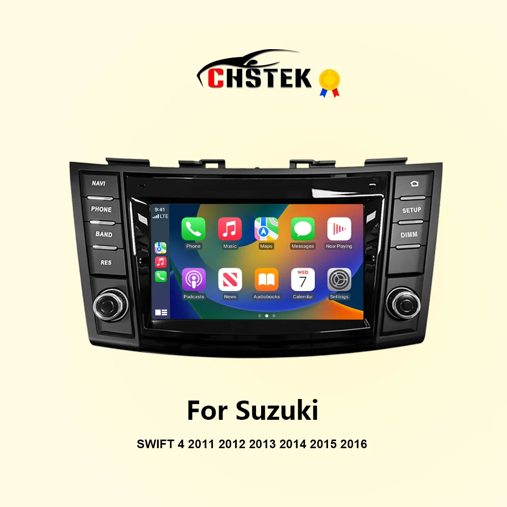 Car Radio Android 13 Carplay For Suzuki Swift 4 2011 2012 2013 2014 2015 2016 Player WIFI 4G Navigation Bluetooth Stereo CHSTEK
Car Radio Android 13 Carplay For Suzuki Swift 4 2011 2012 2013 2014 2015 2016 Player WIFI 4G Navigation Bluetooth Stereo CHSTEK